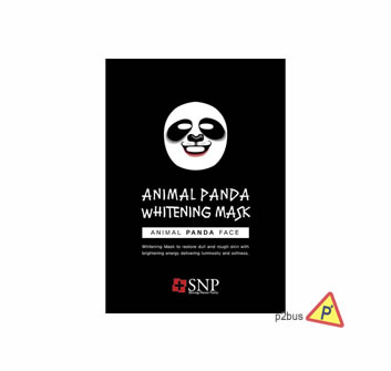 SNP Animal Face Mask  (Panda/ Whitening)