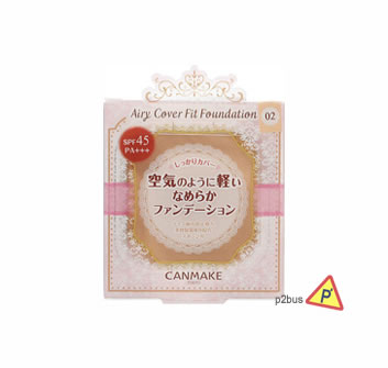 Canmake Airy Cover Fit Foundation #02 Natural Beige