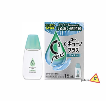 Rohto C3 Plus Eye Drops for Contact Lens Use #Moisture