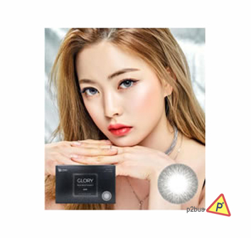 OLENS GLORY Monthly Color Contact Lenses #GRAY
