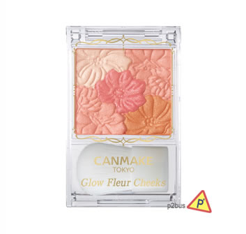 Canmake Glow Fleur Cheeks (03 Fairy Orange Fleur)