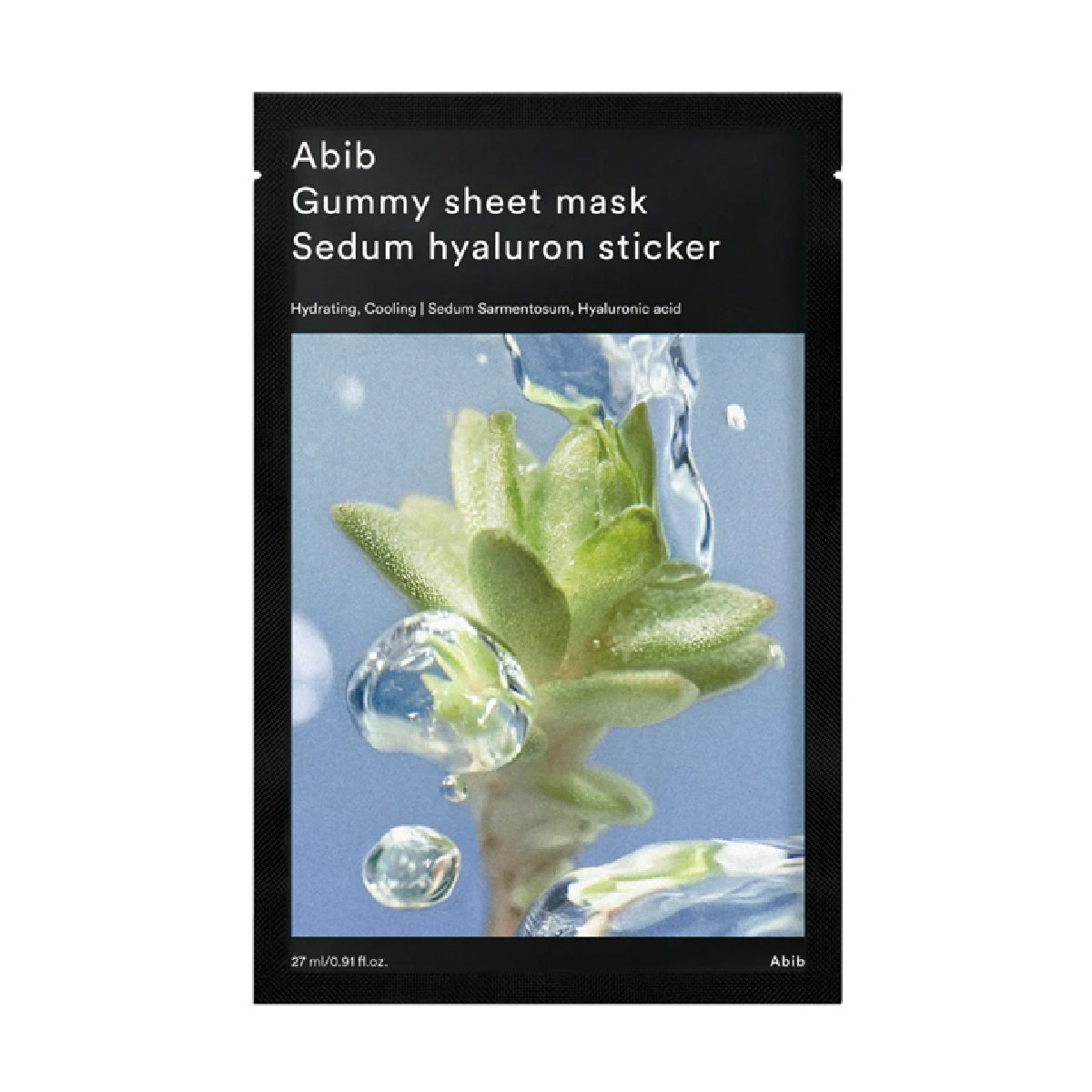 Gummy Sheet Mask Sedum Hyaluron Sticker