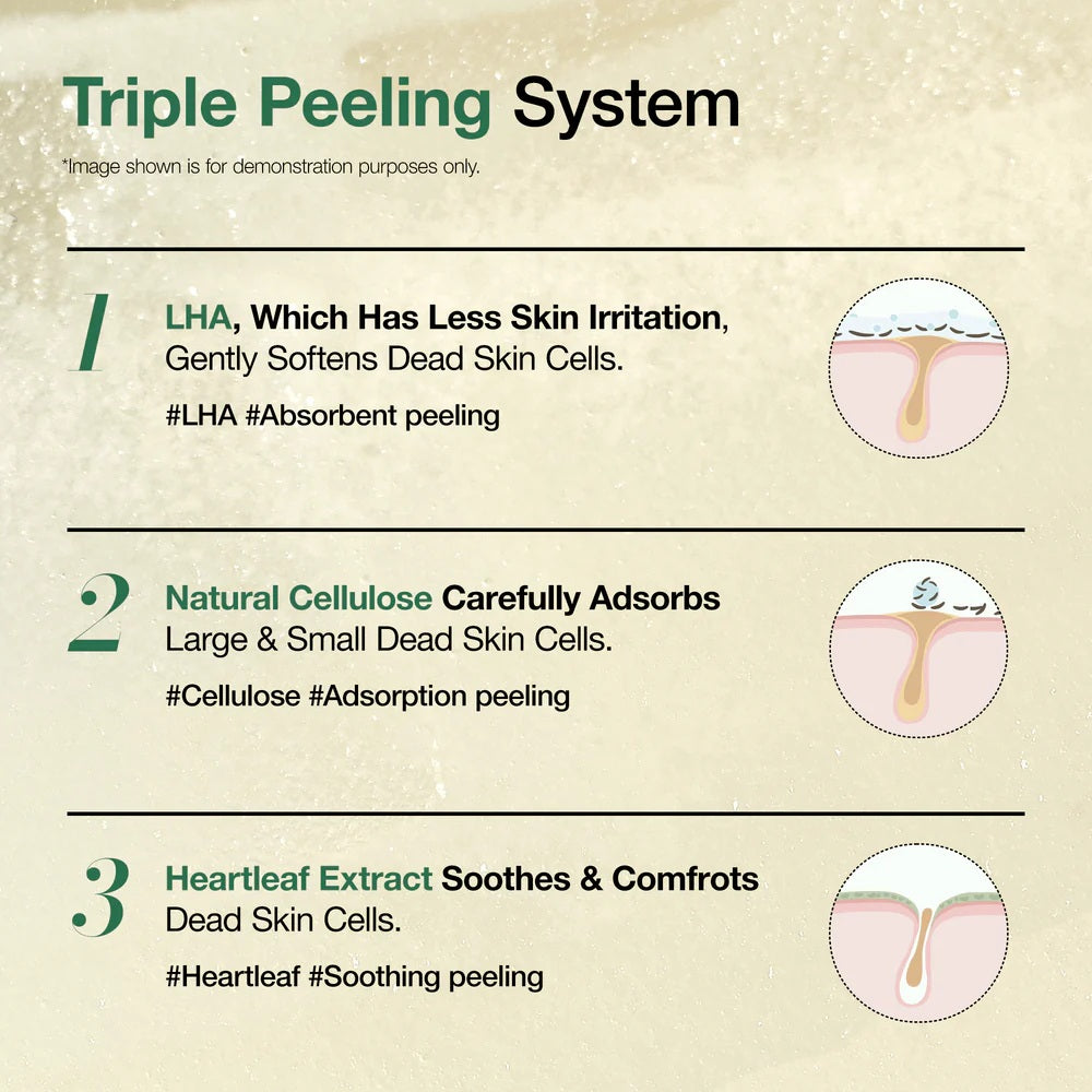 Heartleaf LHA Moisture Peeling Gel 120ml