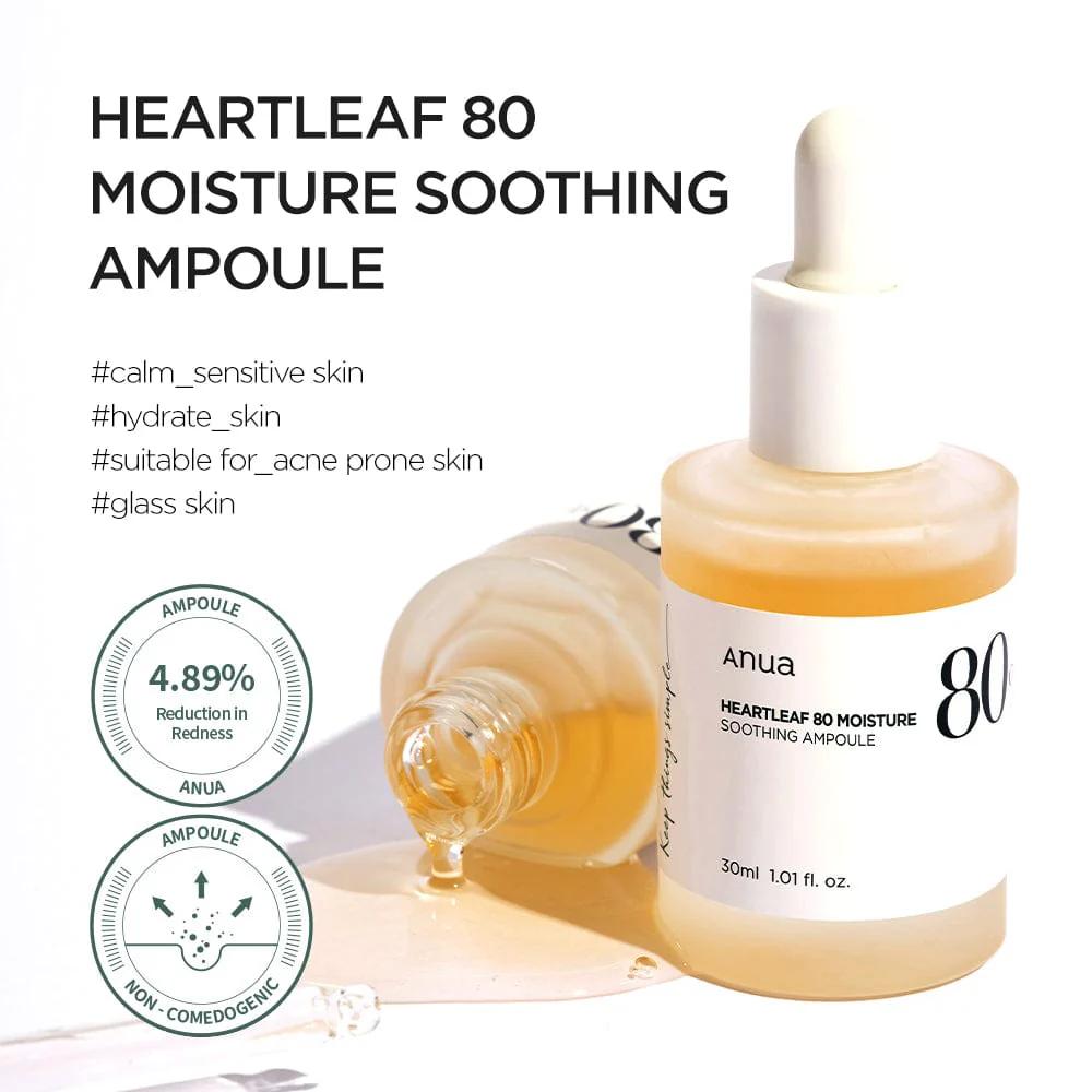 Heartleaf 80% 保濕舒緩安瓿 30ml