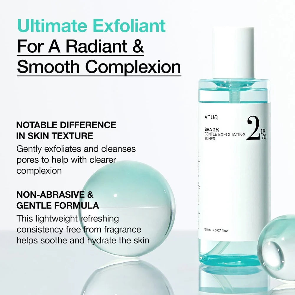BHA 2% Gentle Exfoliating Toner 150ml