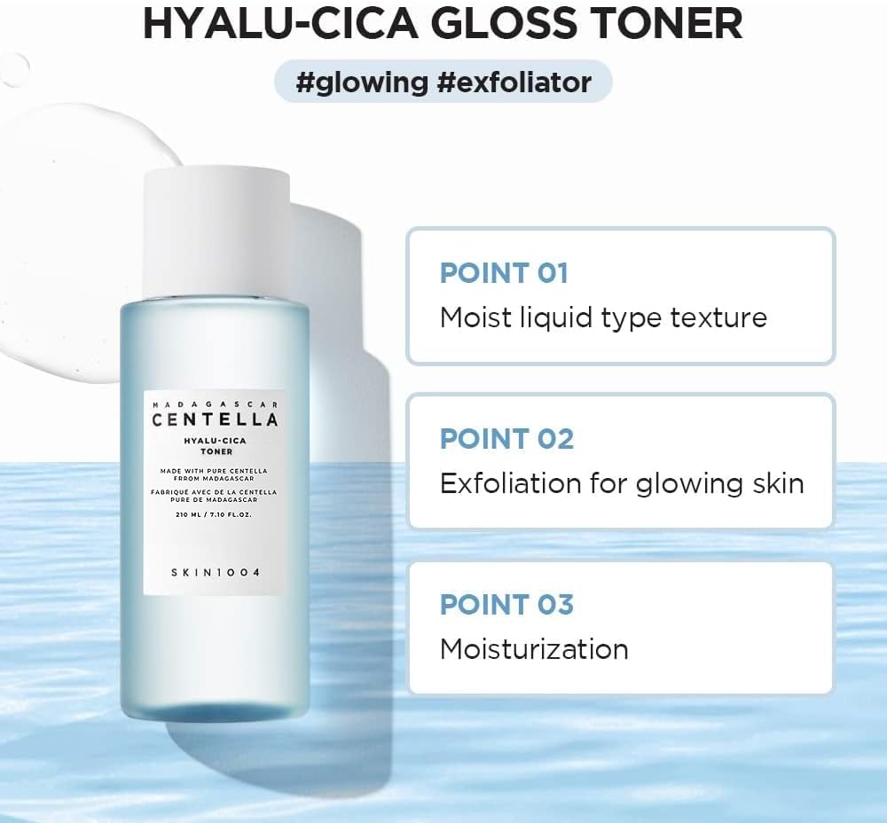 Madagascar Centella Hyalu‑Cica Brightening Toner 210ml