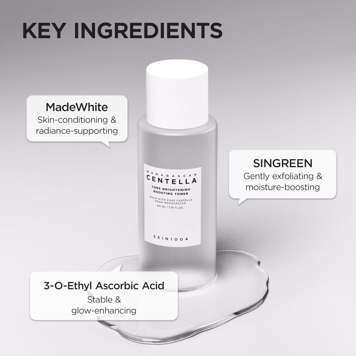 Madagascar Centella Tone Brightening Boosting Toner 210ml