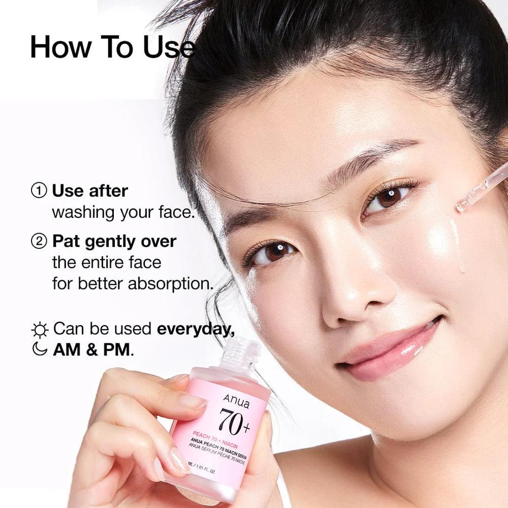 Peach 70% Niacinamide Serum 30ml