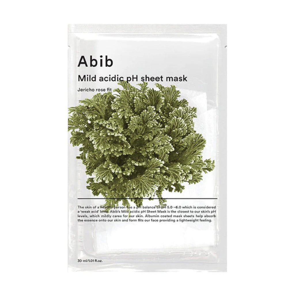 Mild Acidic pH Sheet Mask Jericho Rose Fit