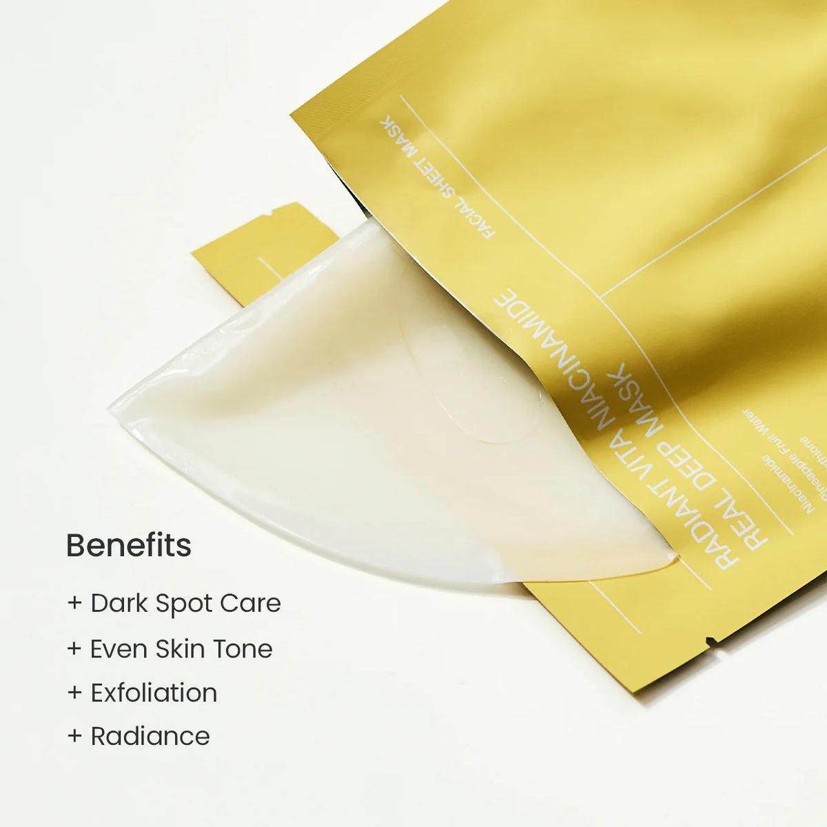 Radiant Vita Niacinamide Real Deep Mask 4pcs