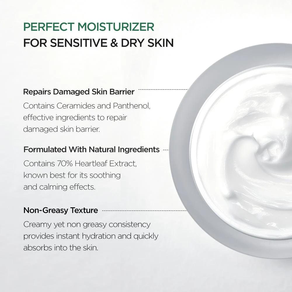 Heartleaf 70% Intense Calming Cream 50ml