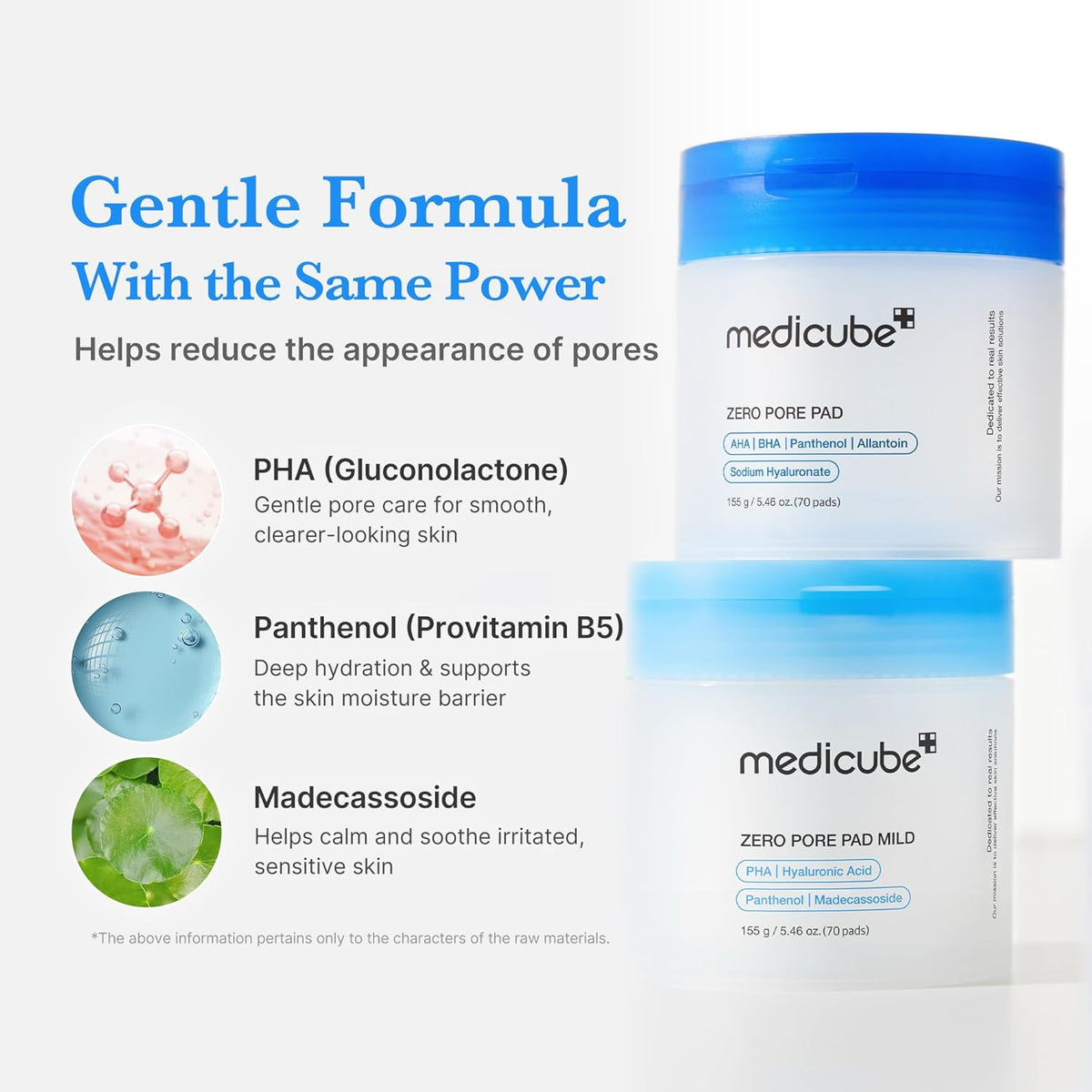 Zero Pore Pad Mild 70pcs