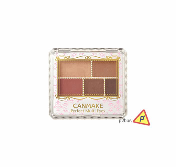 Canmake Perfect Multi Eyes Shadow Palette 03 Antique Terracotta