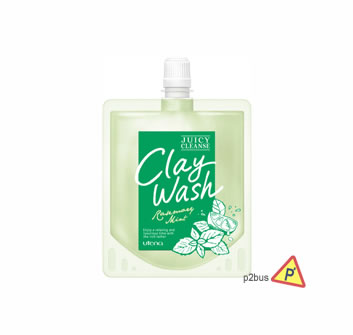 Utena Juicy Cleanse Clay Wash (Rosemary Mint)
