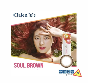 Clalen Iris 1 Day Color Contact Lenses (Soul Brown)