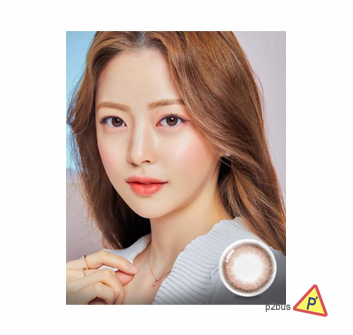 Olens Vivi Ring Monthly Contact Lenses (Choco)