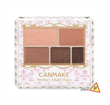 Canmake Perfect Multi Eyes (01 Rose Chocolat)