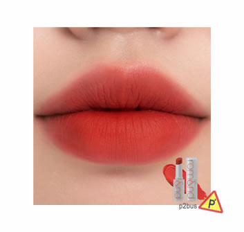 Romand Zero Matte Lipstick (16 Dazzle Red)