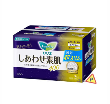 Laurier Ultra Gentle Sanitary Towels Night Wings (Ultra Thin 40cm)