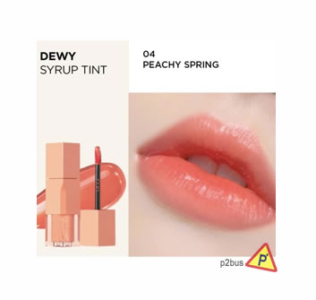 Clio Dewy Syrup Lip Tint (04 Peachy Spring)