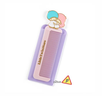 Sanrio Character Compact Comb (Little Twin Stars)