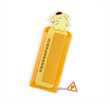 Sanrio Character Compact Comb (Pom Pom Purin)